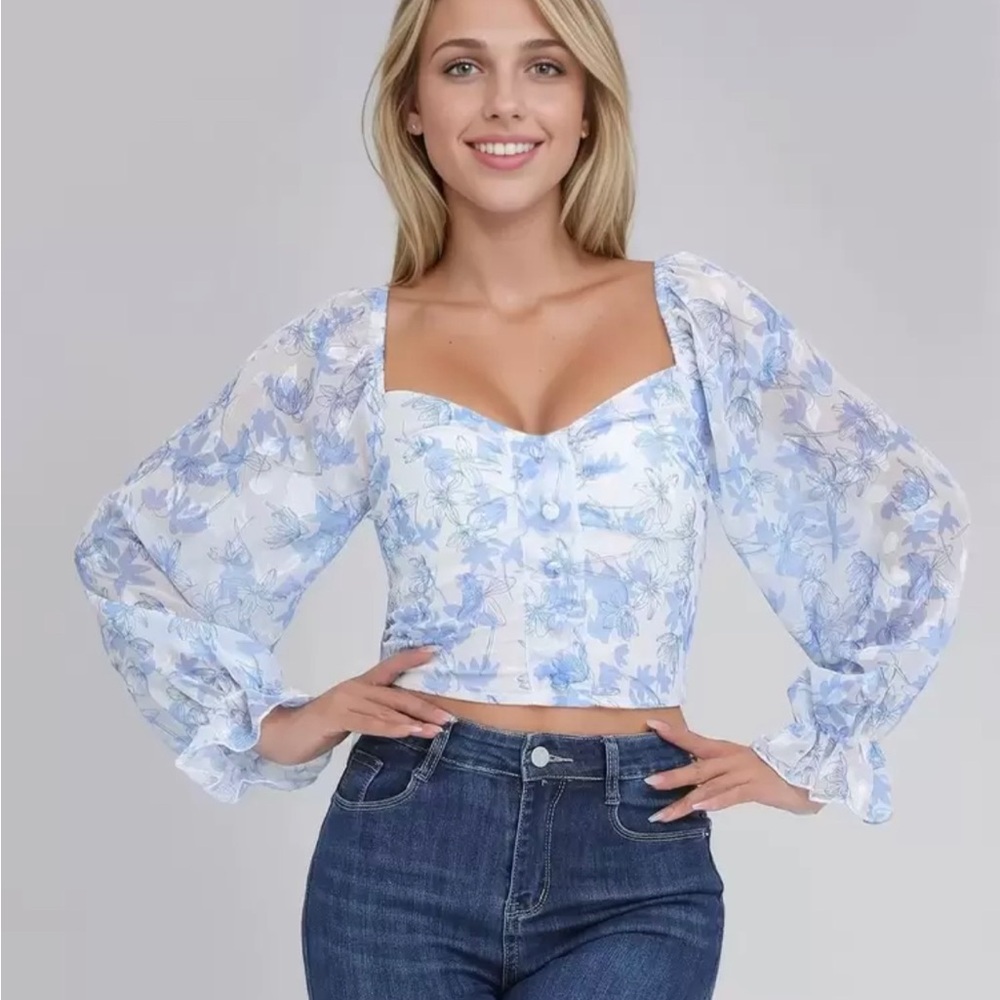 Beautiful Dressin floral top